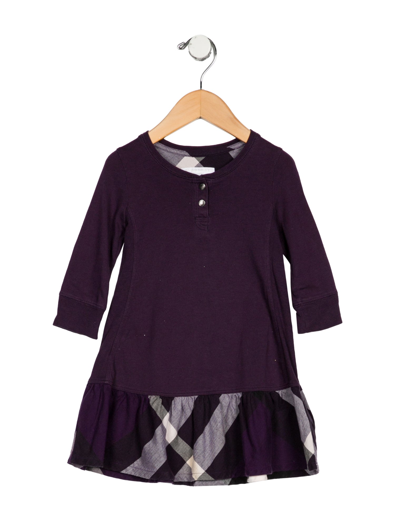 Burberry Long Sleeve Dress