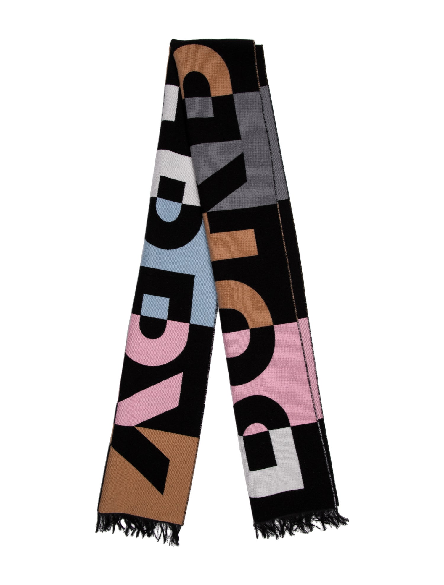 Burberry Wool Printed Scarf w/ Tags