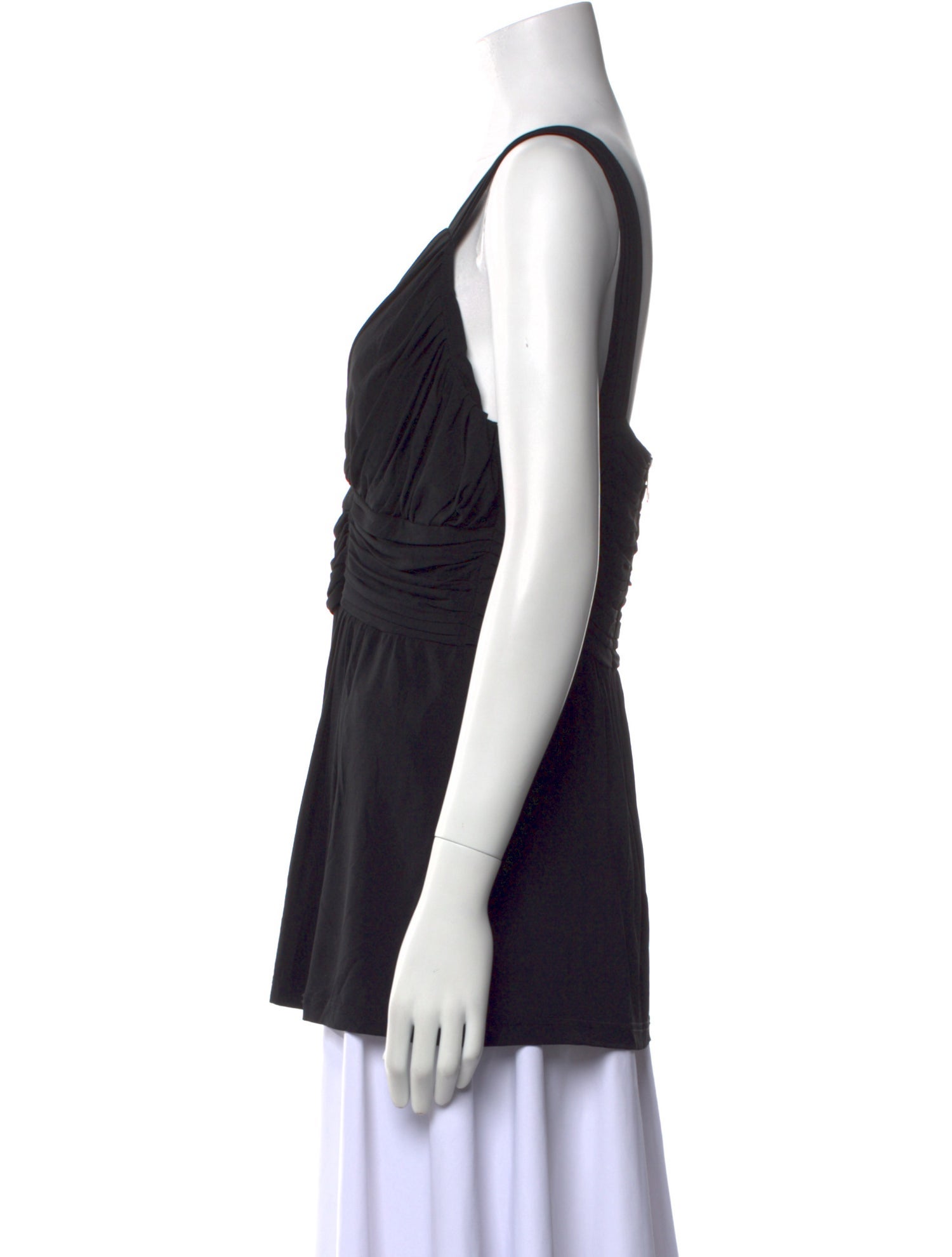 Burberry London V-Neck Sleeveless Top