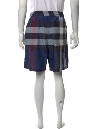 Burberry Exploded Check Pattern Swim Trunks