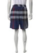 Burberry Exploded Check Pattern Swim Trunks