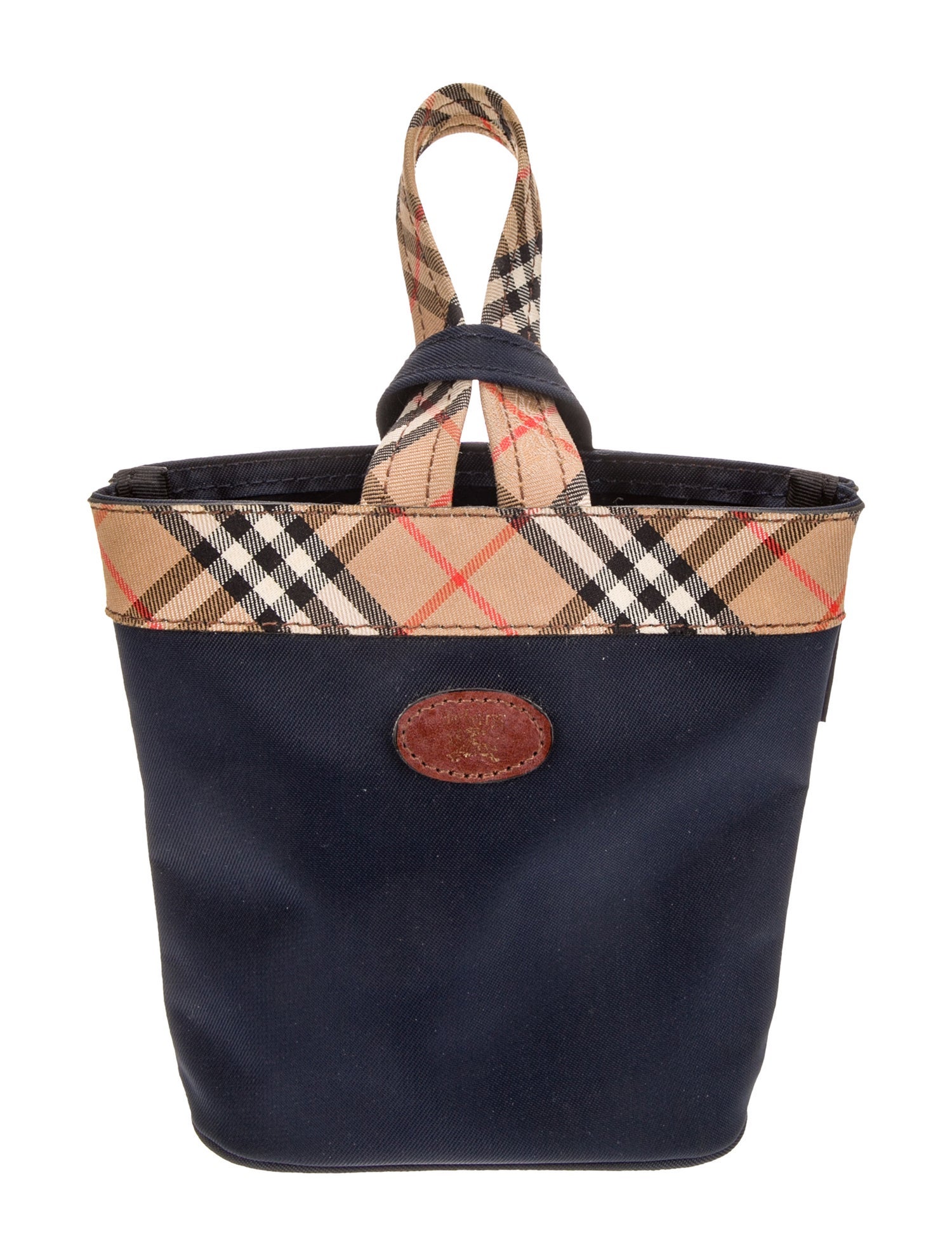 Burberry's Nova Check Top Handle Bag