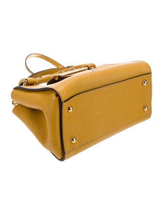 Burberry House Check Soft Grain Calfskin Tote Small