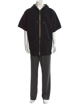 Burberry Exploded Check Pattern Crew Neck Hoodie