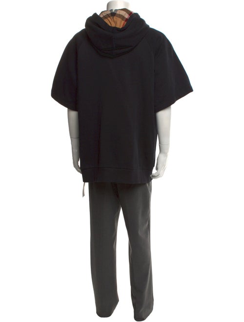 Burberry Exploded Check Pattern Crew Neck Hoodie