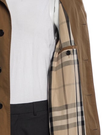 Burberry House Check Pattern Overcoat