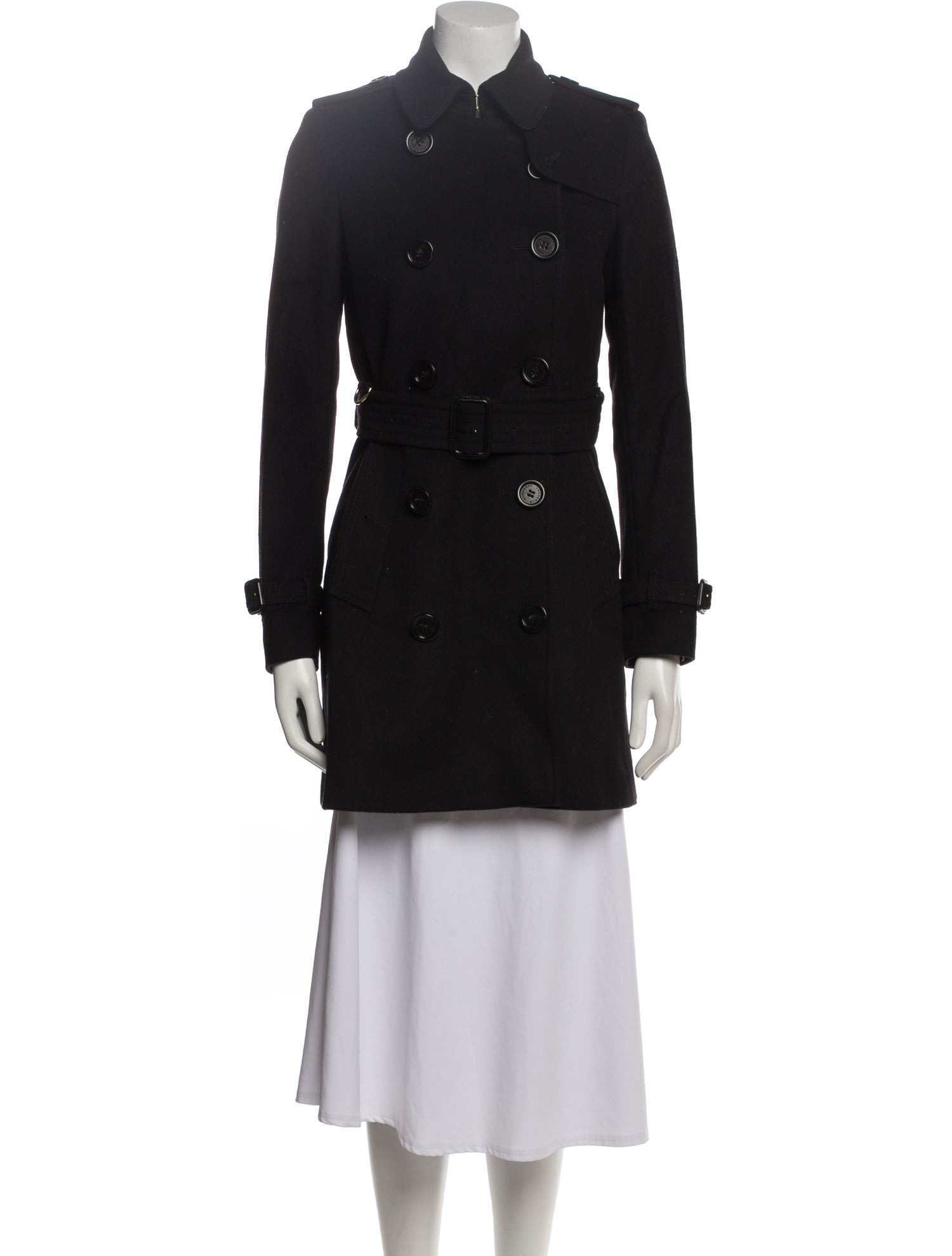 Burberry Wool Trench Coat