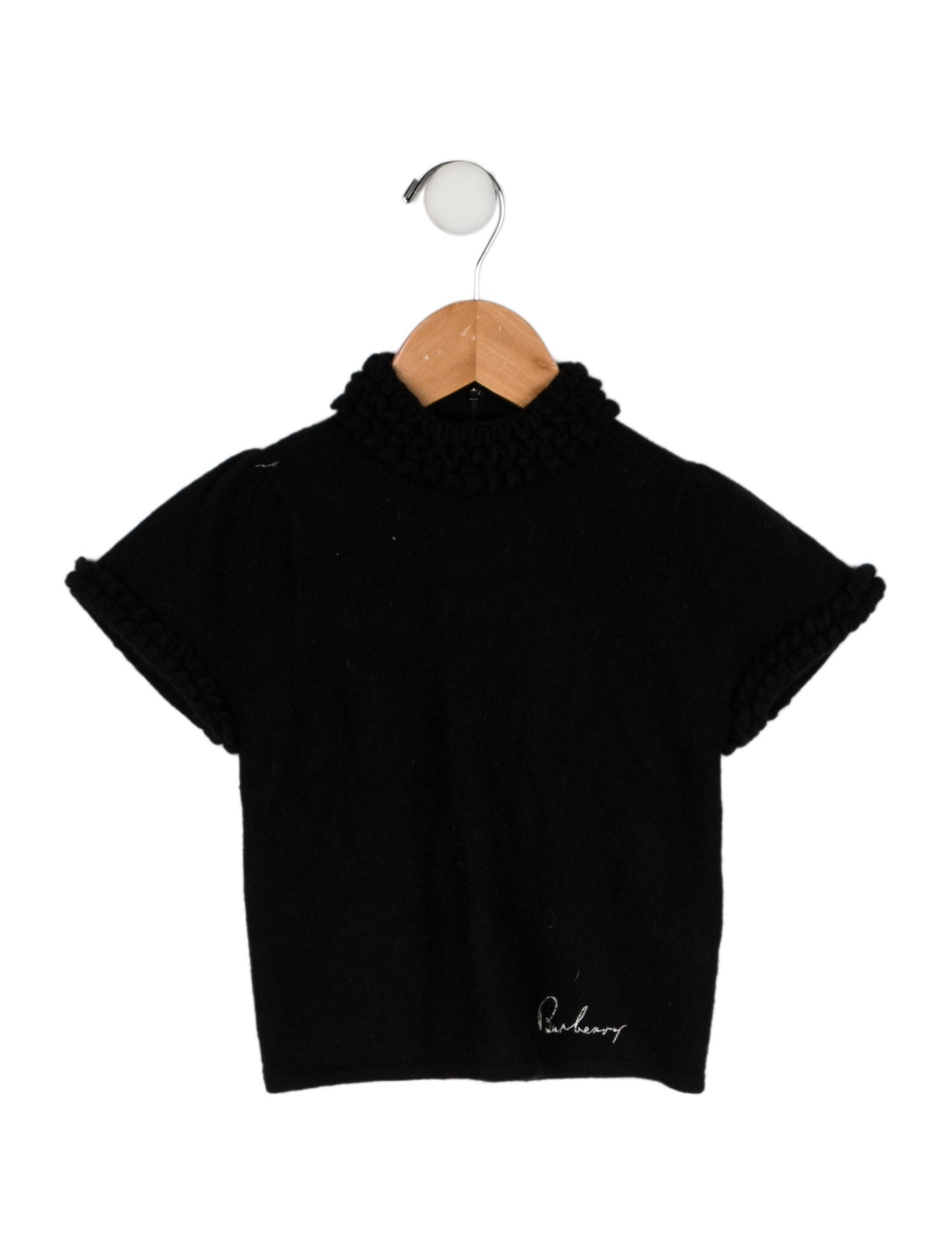 Burberry Wool Short Sleeve Top