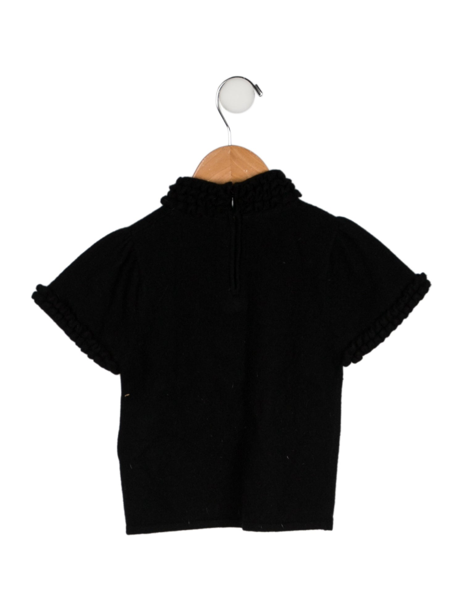 Burberry Wool Short Sleeve Top