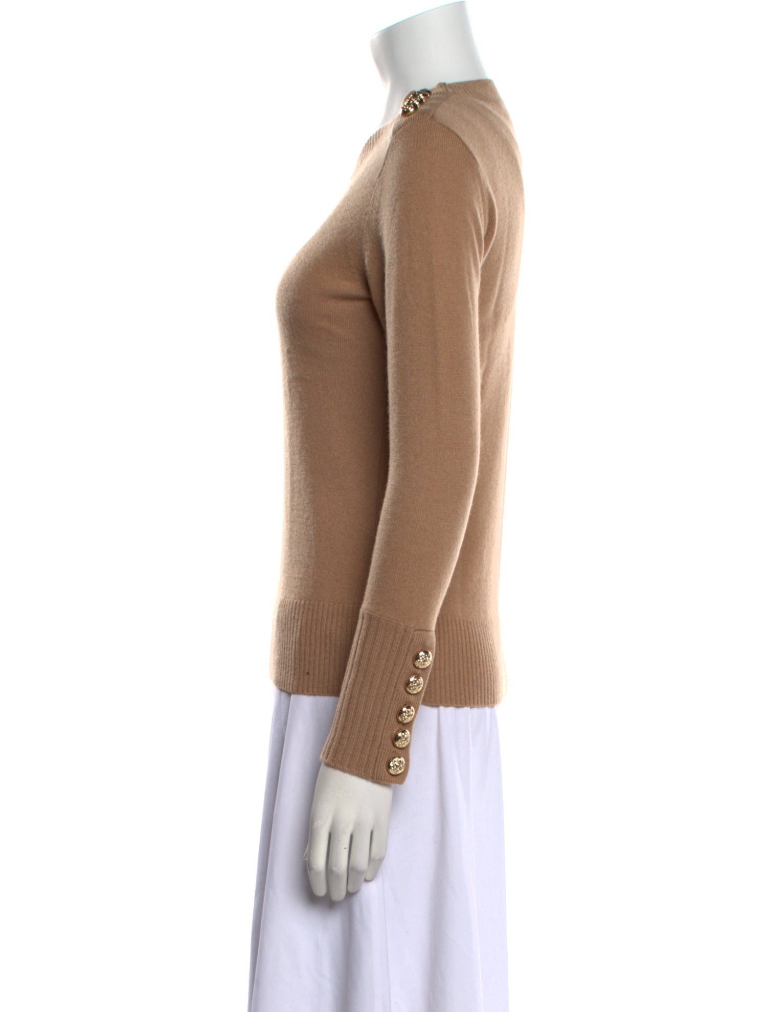 Burberry Cashmere Scoop Neck Sweater