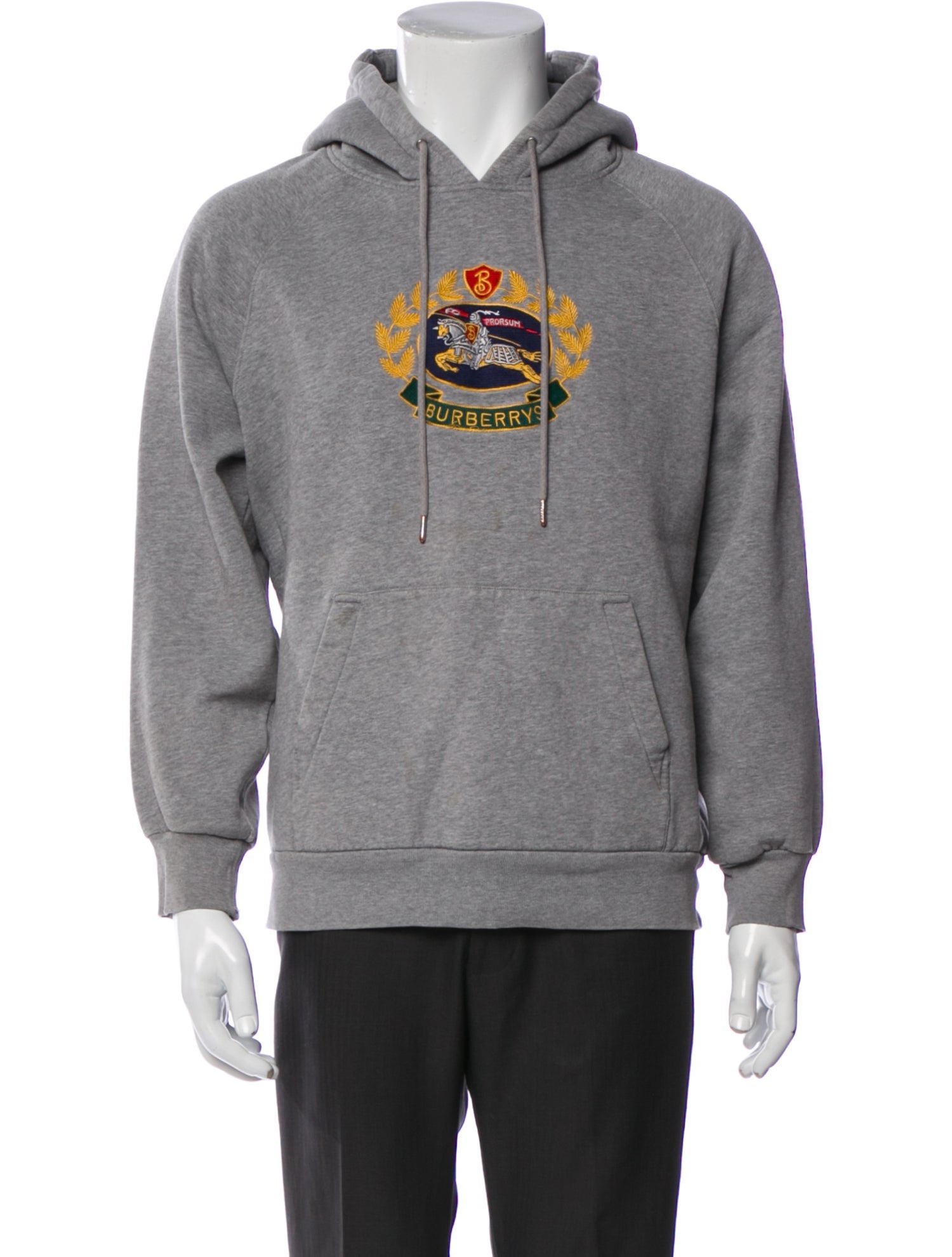 Burberry Graphic Print Crew Neck Hoodie