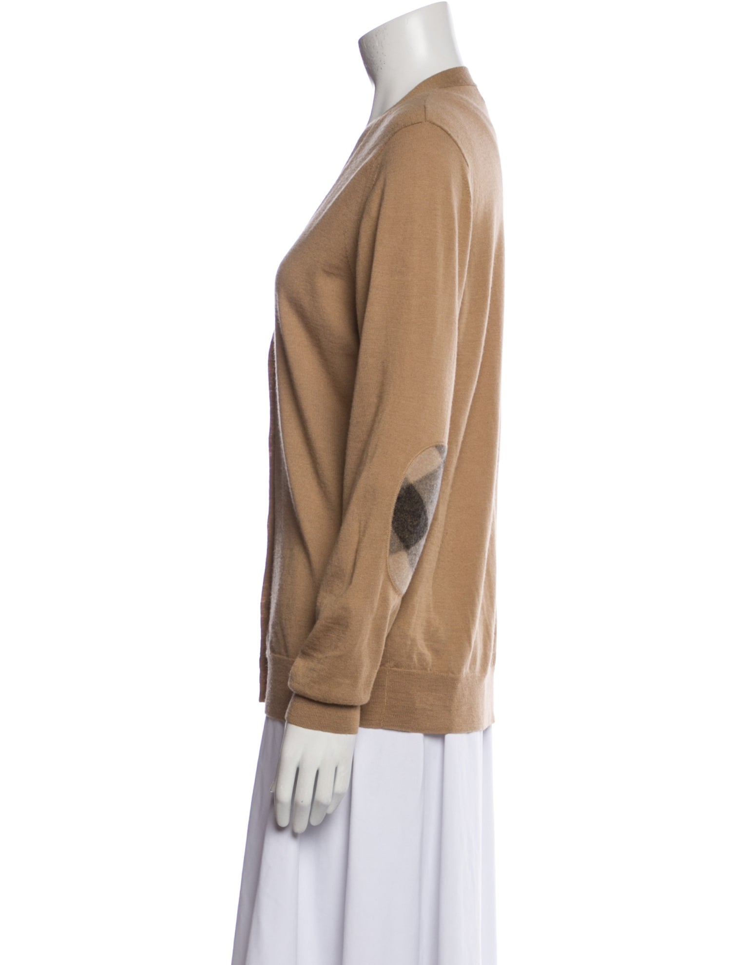 Burberry Merino Wool V-Neck Sweater