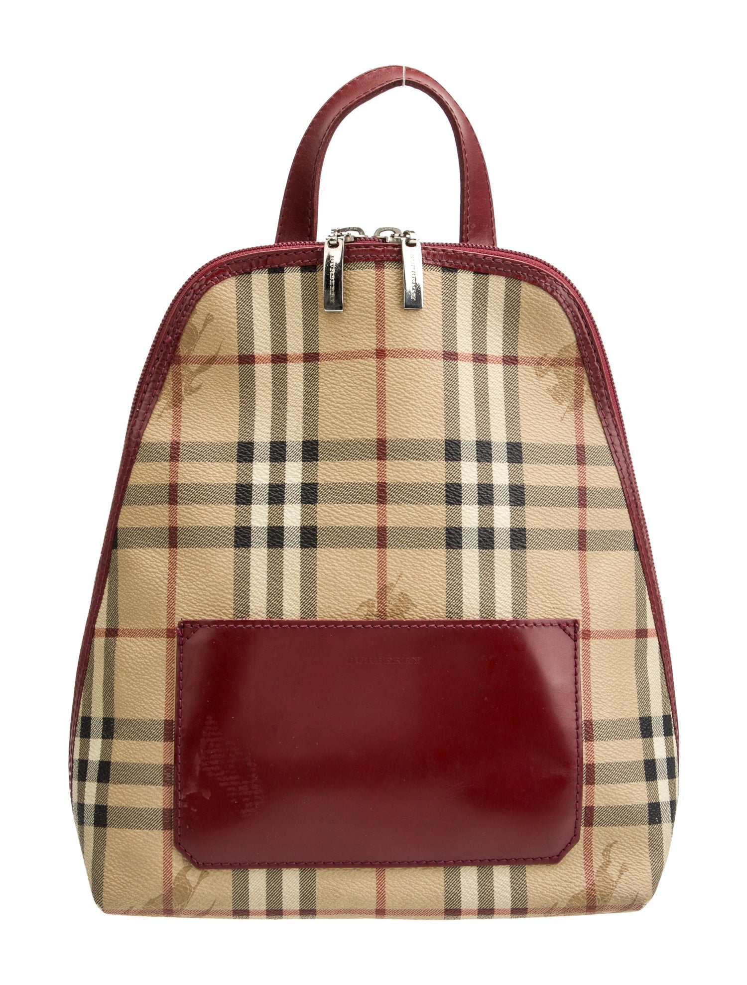 Burberry Haymarket Check Backpack