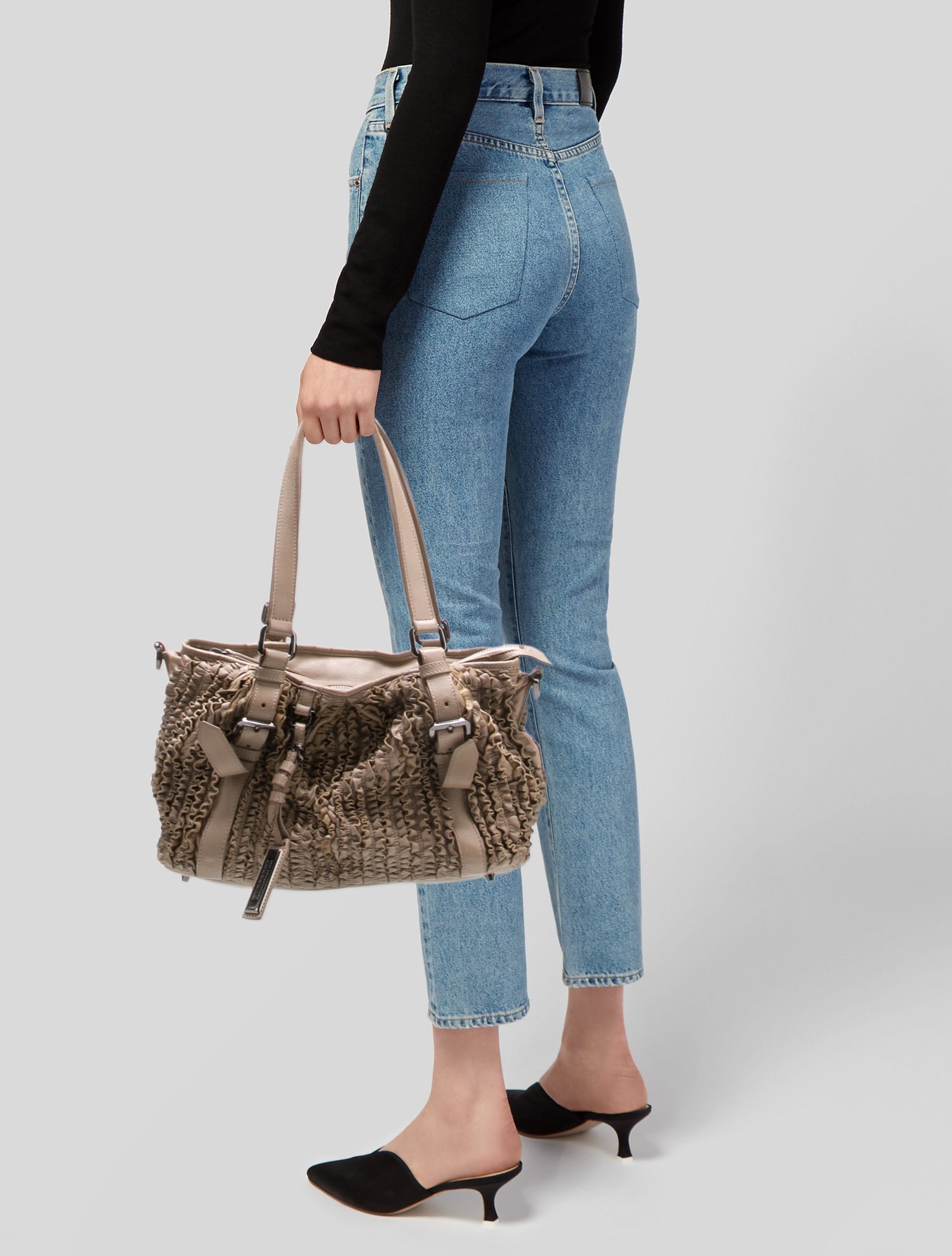 Burberry Leather Shoulder Bag