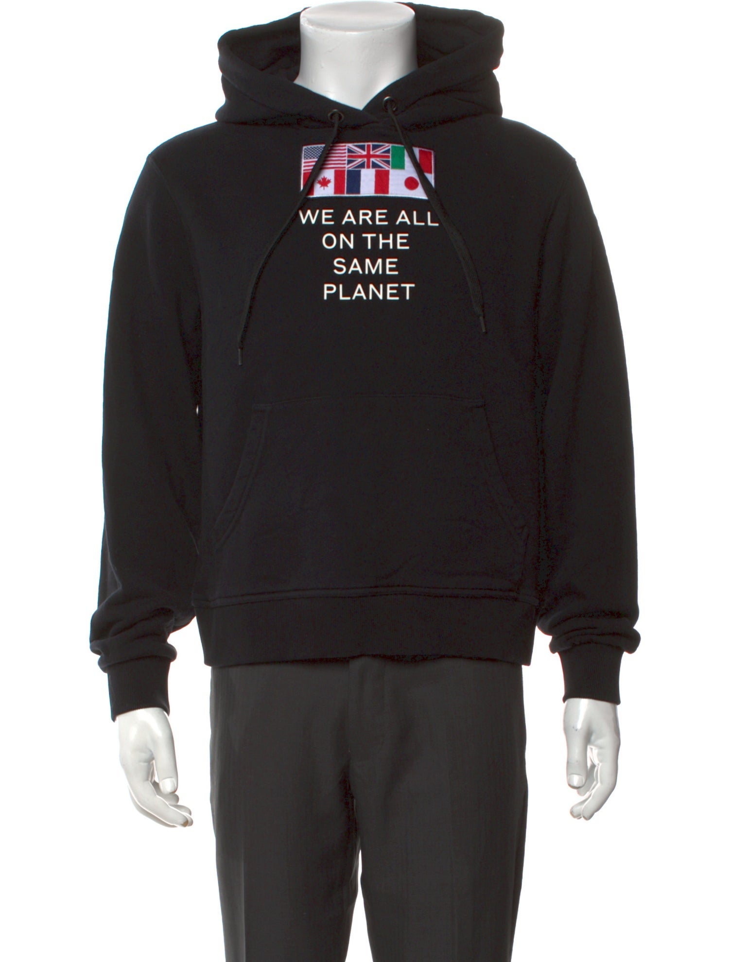 Burberry Signature Logo Graphic Print Hoodie