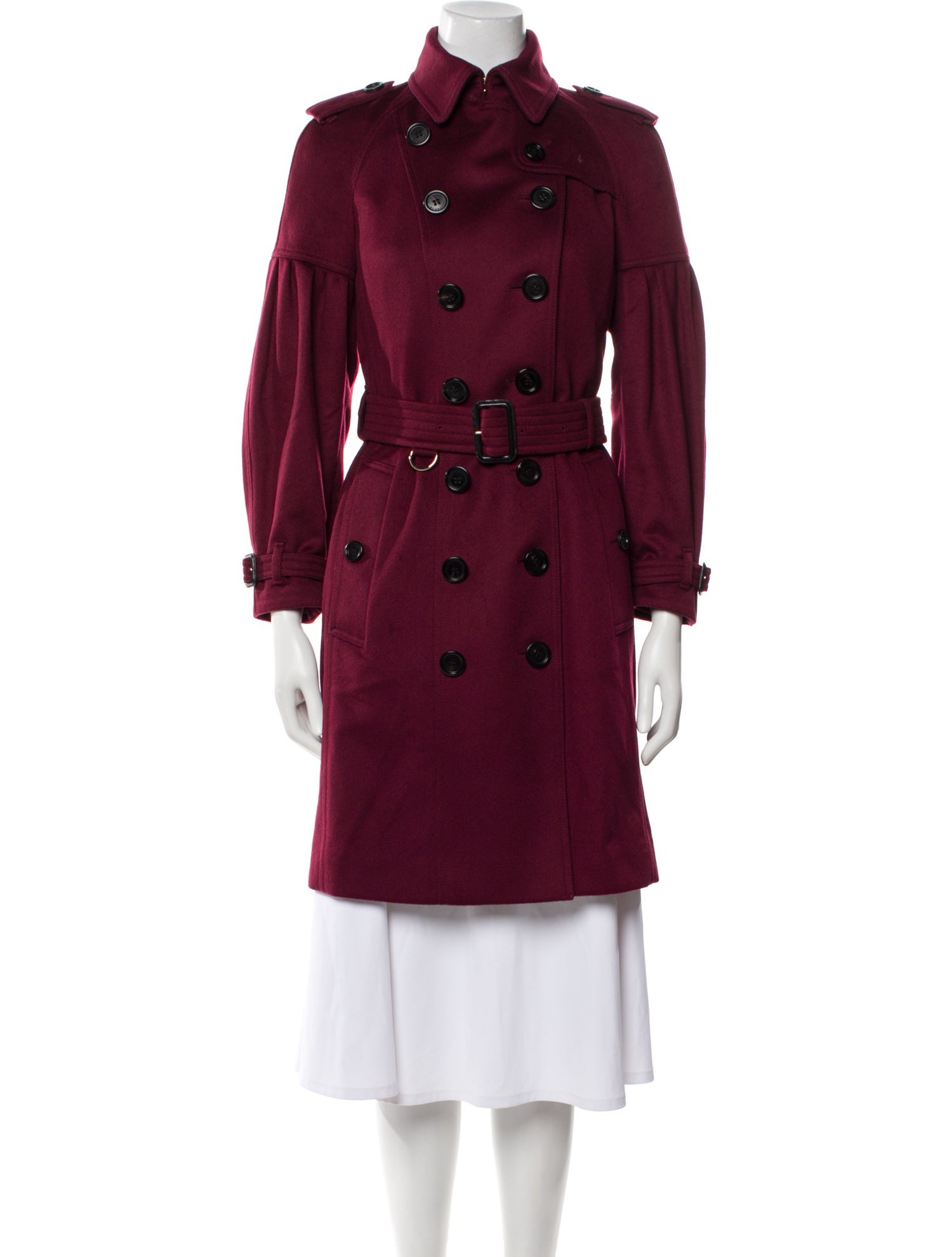 Burberry Cashmere Trench Coat