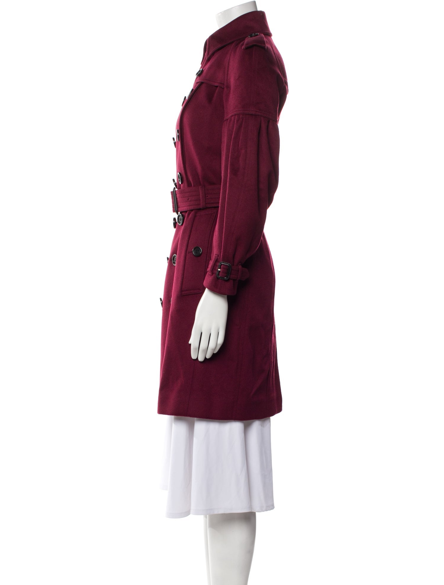 Burberry Cashmere Trench Coat