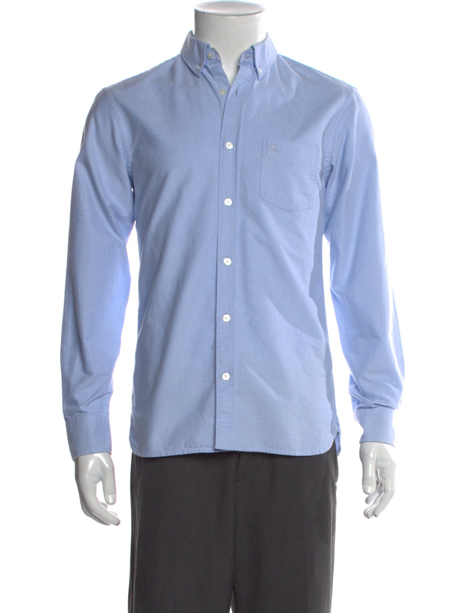 Burberry Nova Check Pattern Long Sleeve Shirt