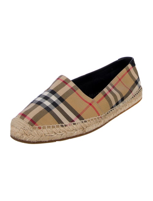 Burberry Canvas Printed Espadrilles