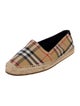 Burberry Canvas Printed Espadrilles