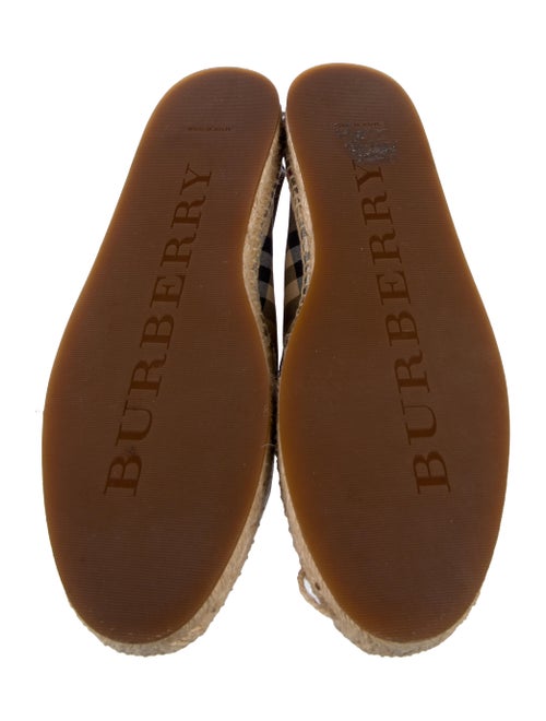 Burberry Canvas Printed Espadrilles