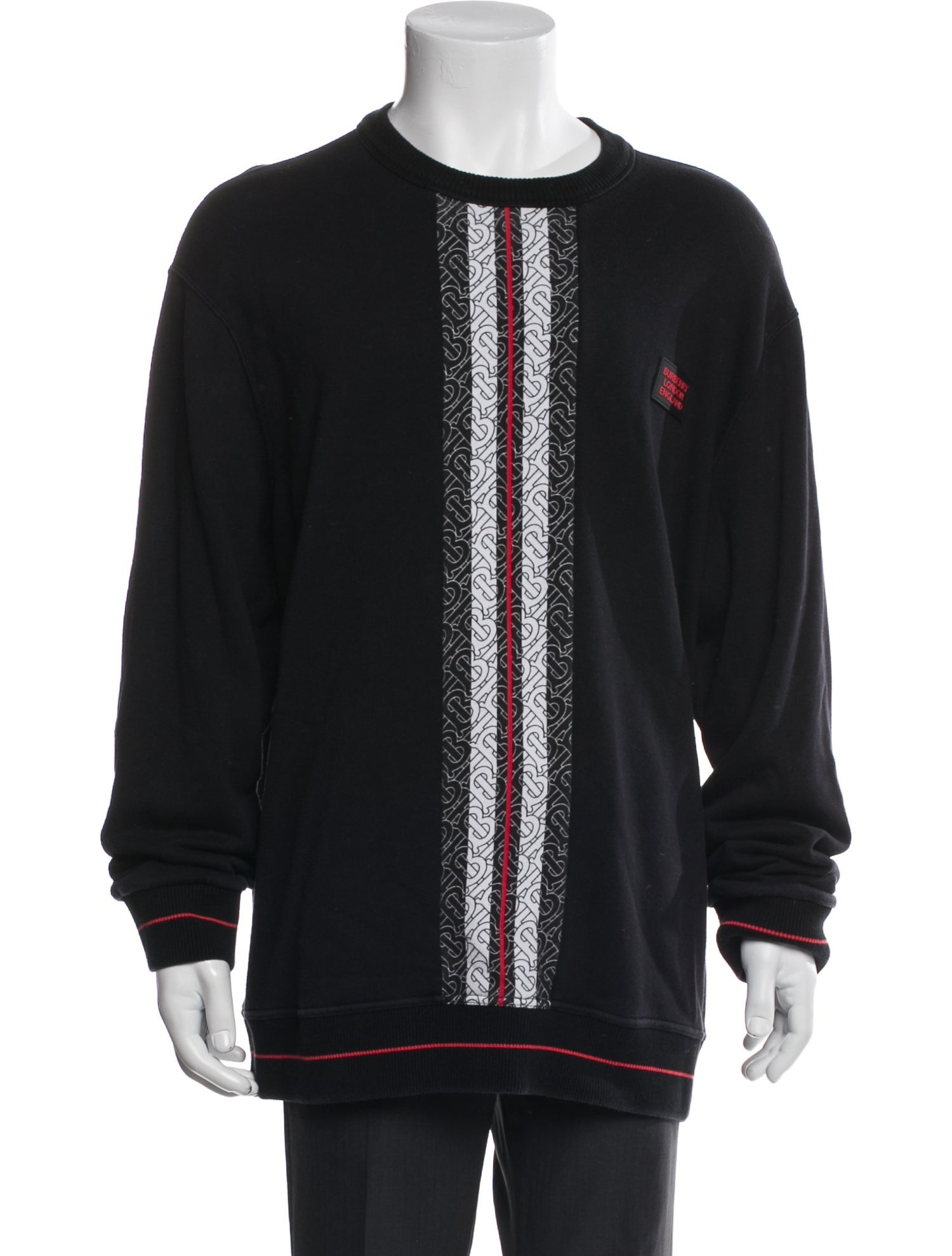 Burberry TB Monogram Crew Neck Sweatshirt