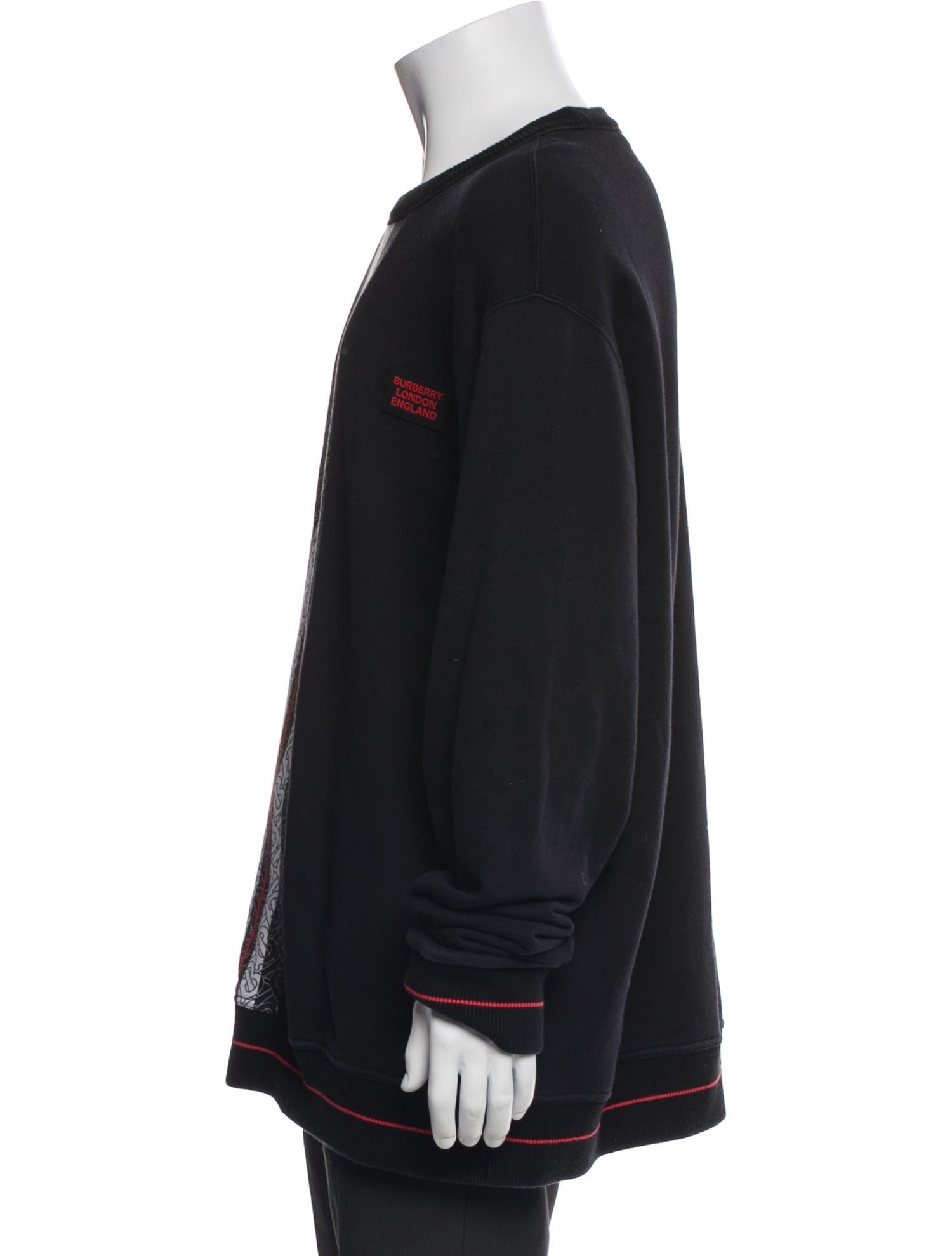 Burberry TB Monogram Crew Neck Sweatshirt