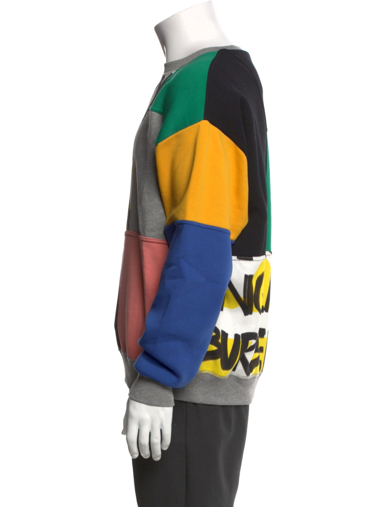 Burberry Graphic Print Crew Neck Pullover