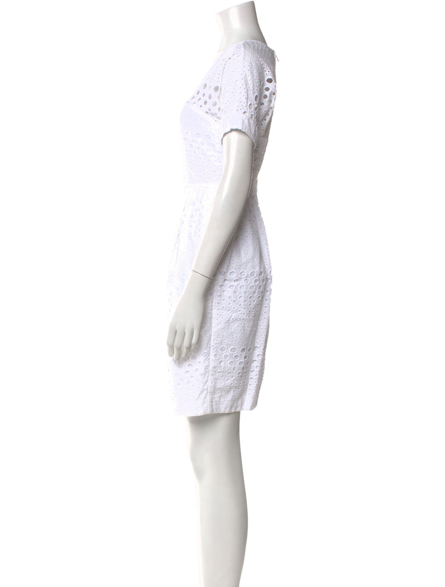 Burberry Scoop Neck Mini Dress