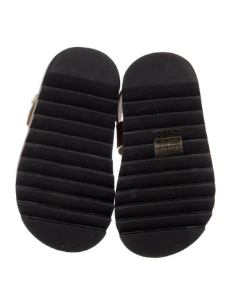 Burberry Check Leather Sandals