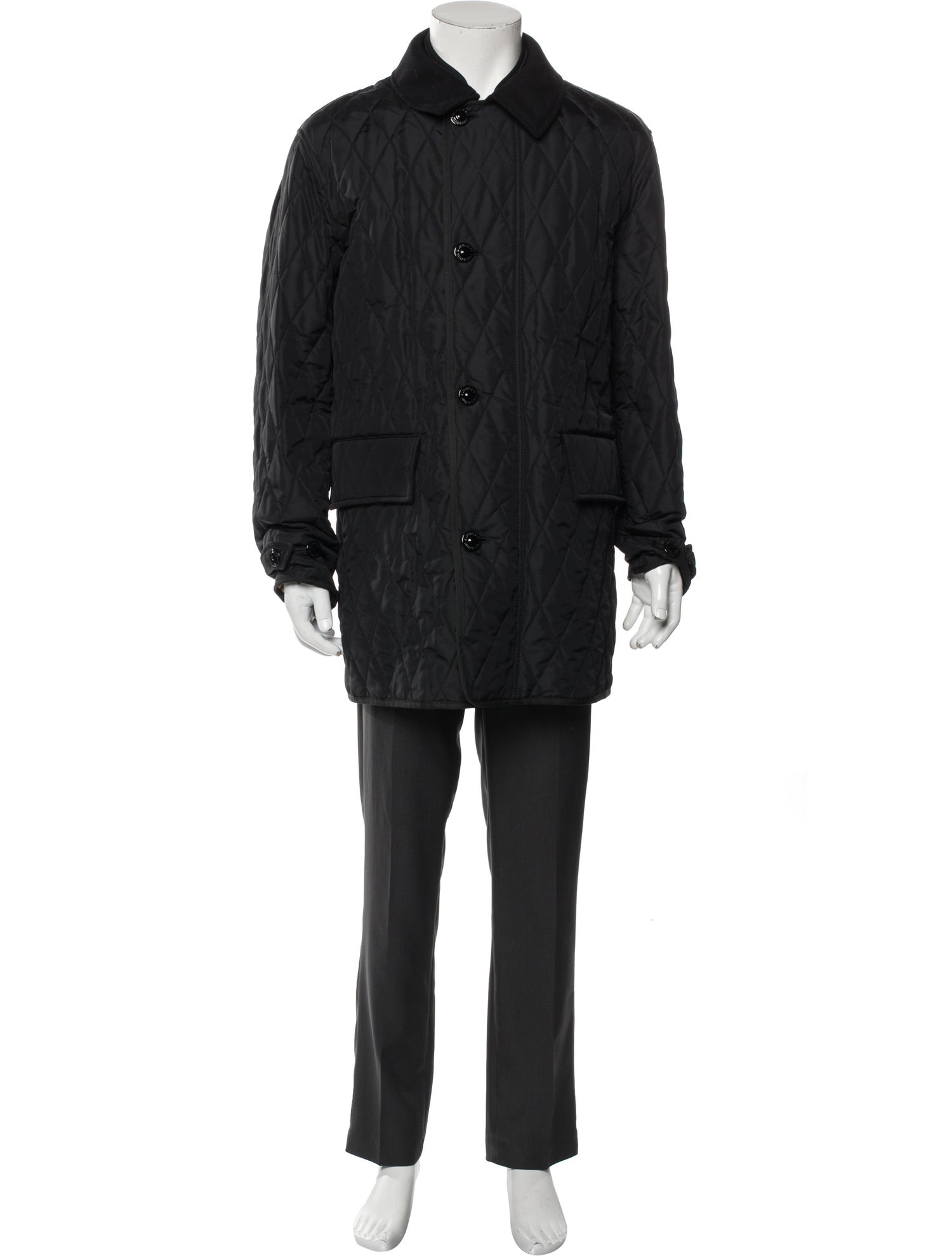 Burberry Nova Check Pattern Utility Jacket