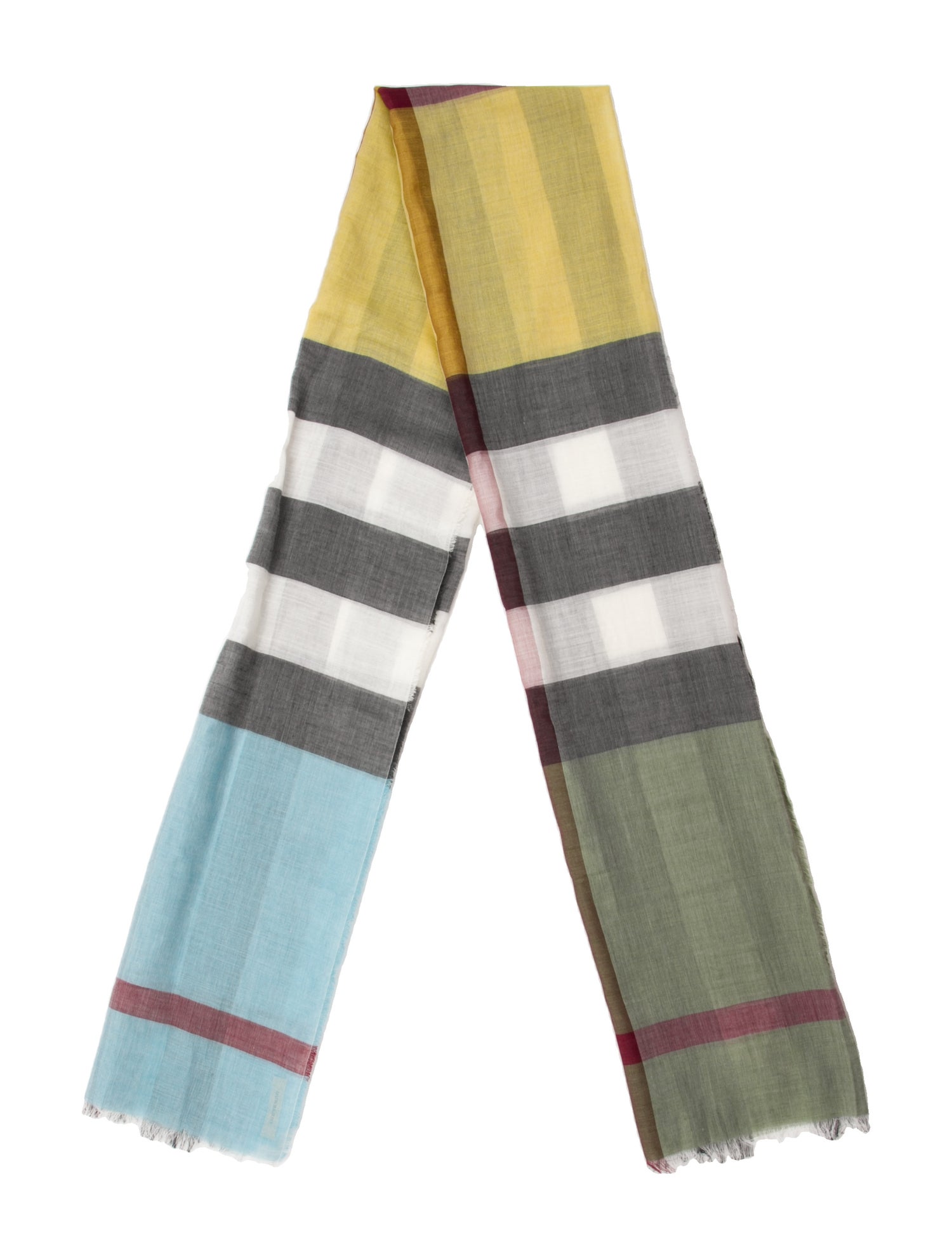 Burberry Nova Check Pattern Scarf w/ Tags