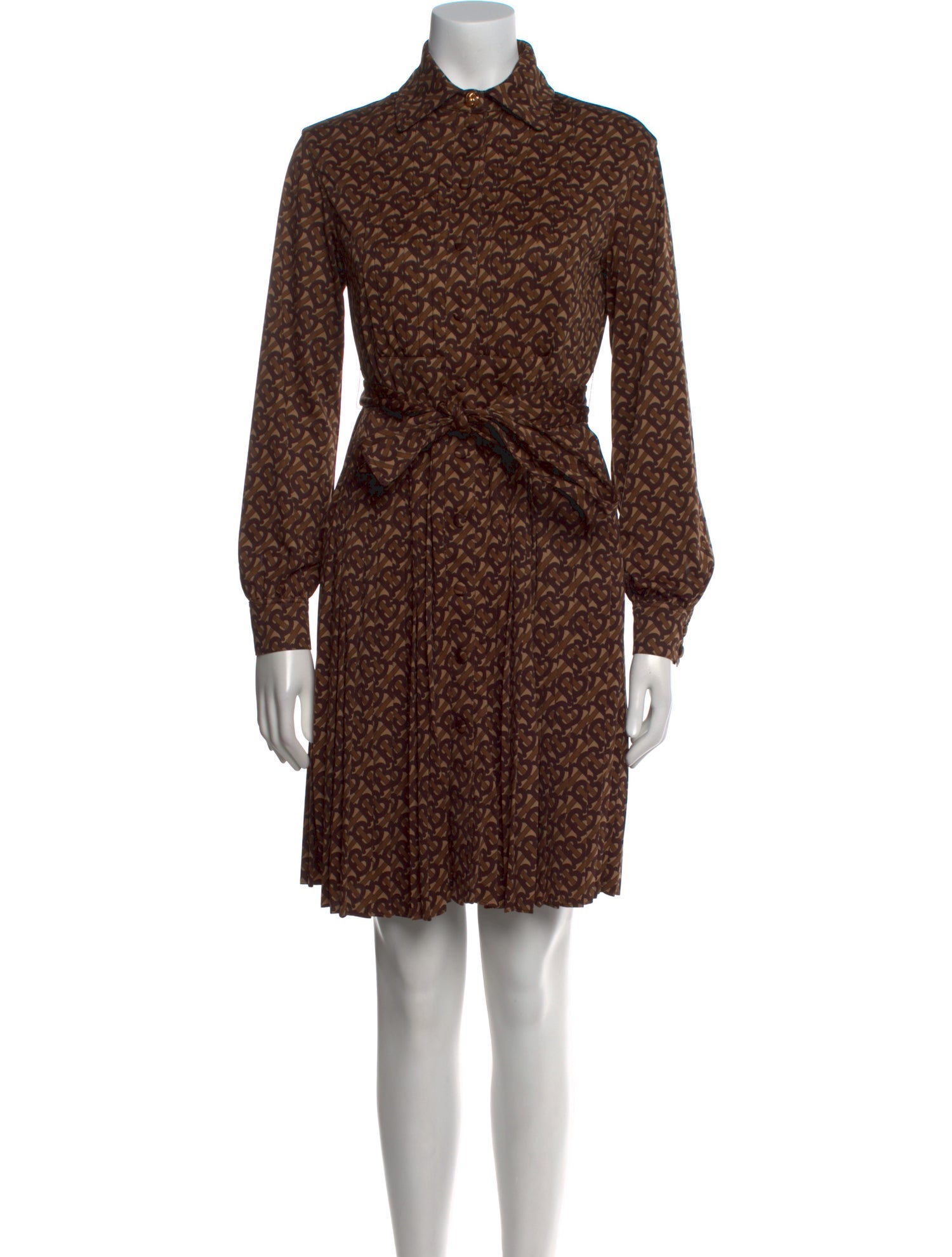 Burberry Printed Knee-Length Dress