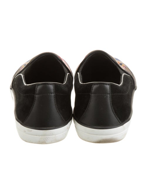 Burberry Canvas Printed Loafers