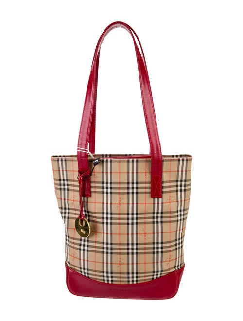 Burberry Canvas Bucket Bag