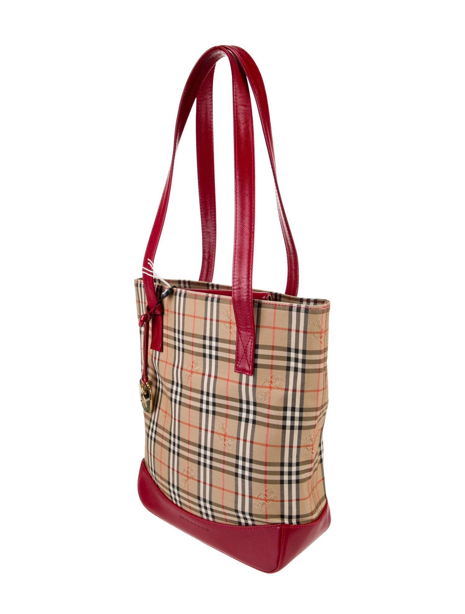 Burberry Canvas Bucket Bag