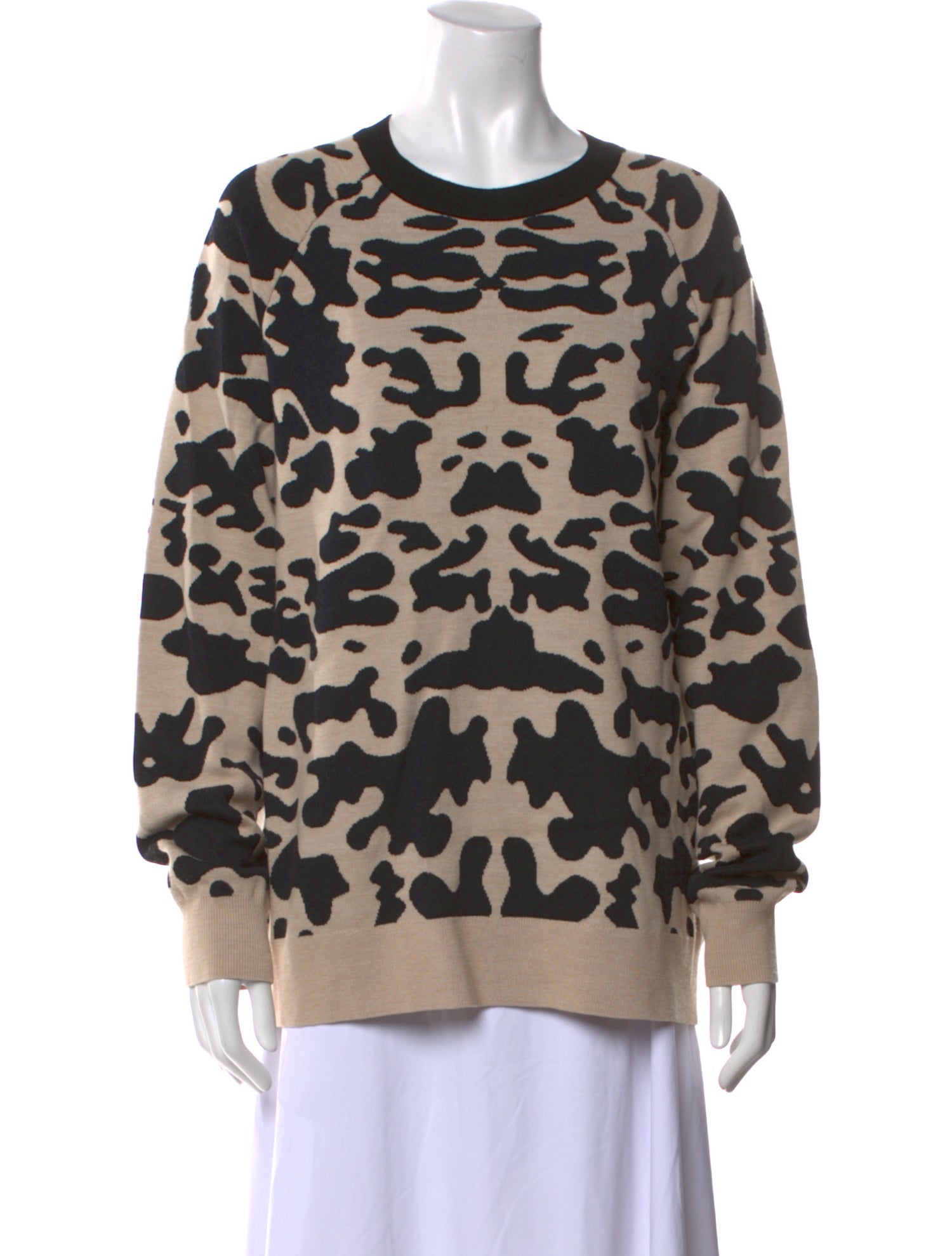 Burberry Wool Printed Sweatshirt