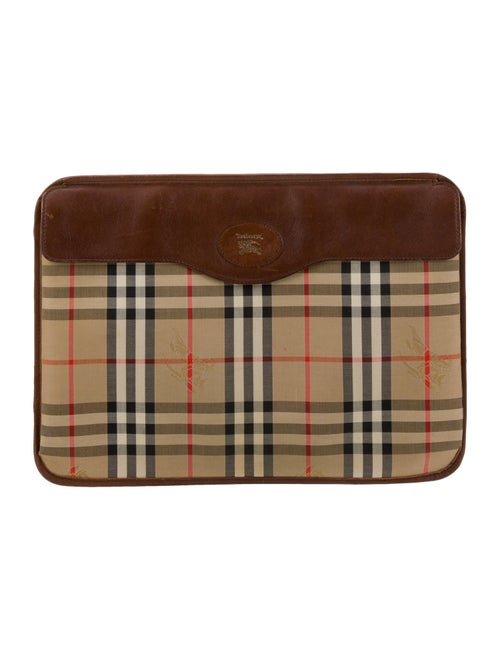 Burberry's Canvas Flat Document Pouch