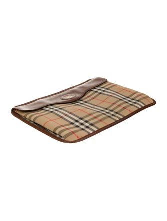 Burberry's Canvas Flat Document Pouch