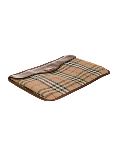 Burberry's Canvas Flat Document Pouch
