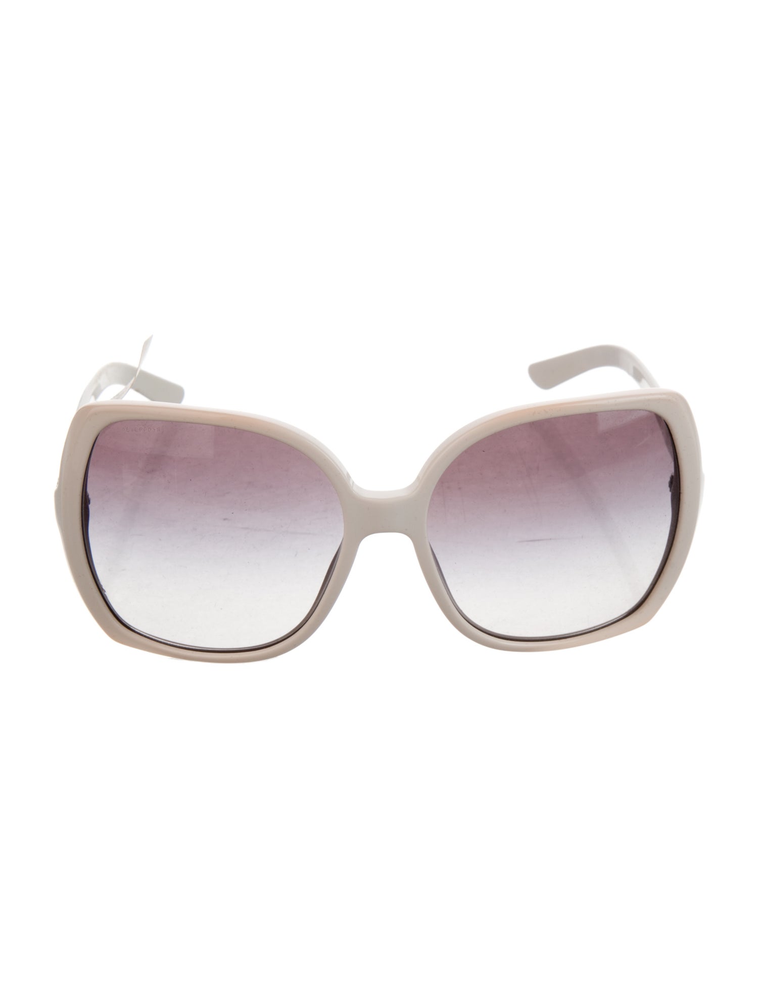 Burberry Nova Check Pattern Oversize Sunglasses