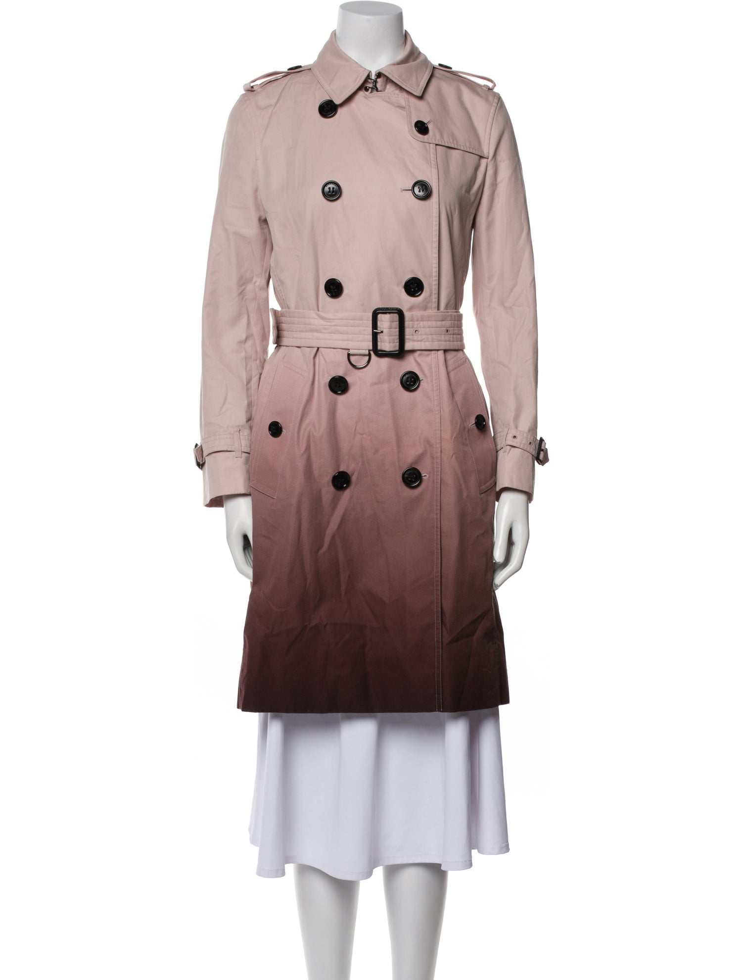 Burberry Vintage Ombre Trench Coat