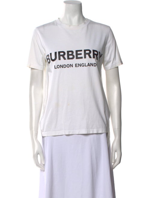Burberry Graphic Print Crew Neck T-Shirt