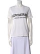 Burberry Graphic Print Crew Neck T-Shirt