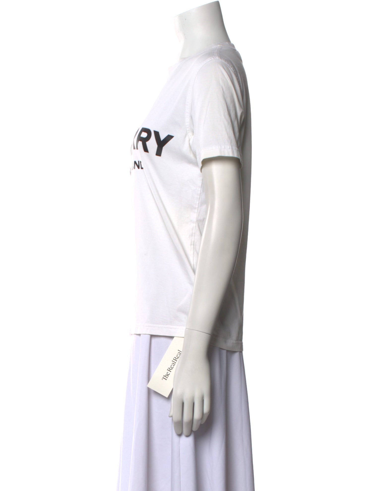 Burberry Graphic Print Crew Neck T-Shirt