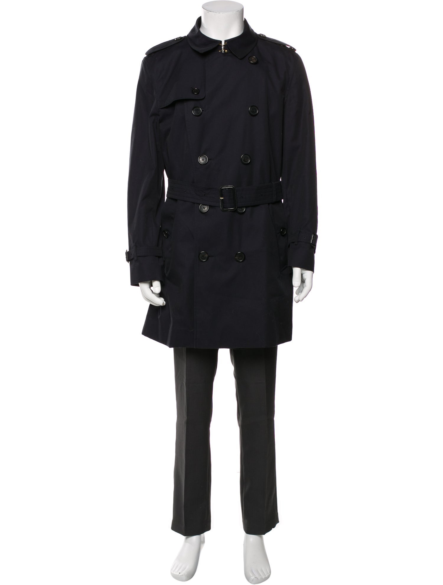 Burberry Vintage Check Trench Coat