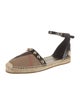 Burberry House Check Pattern Canvas Espadrilles