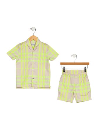 Burberry Burberry Boys' Cotton Short Set
