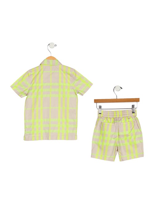 Burberry Burberry Boys' Cotton Short Set