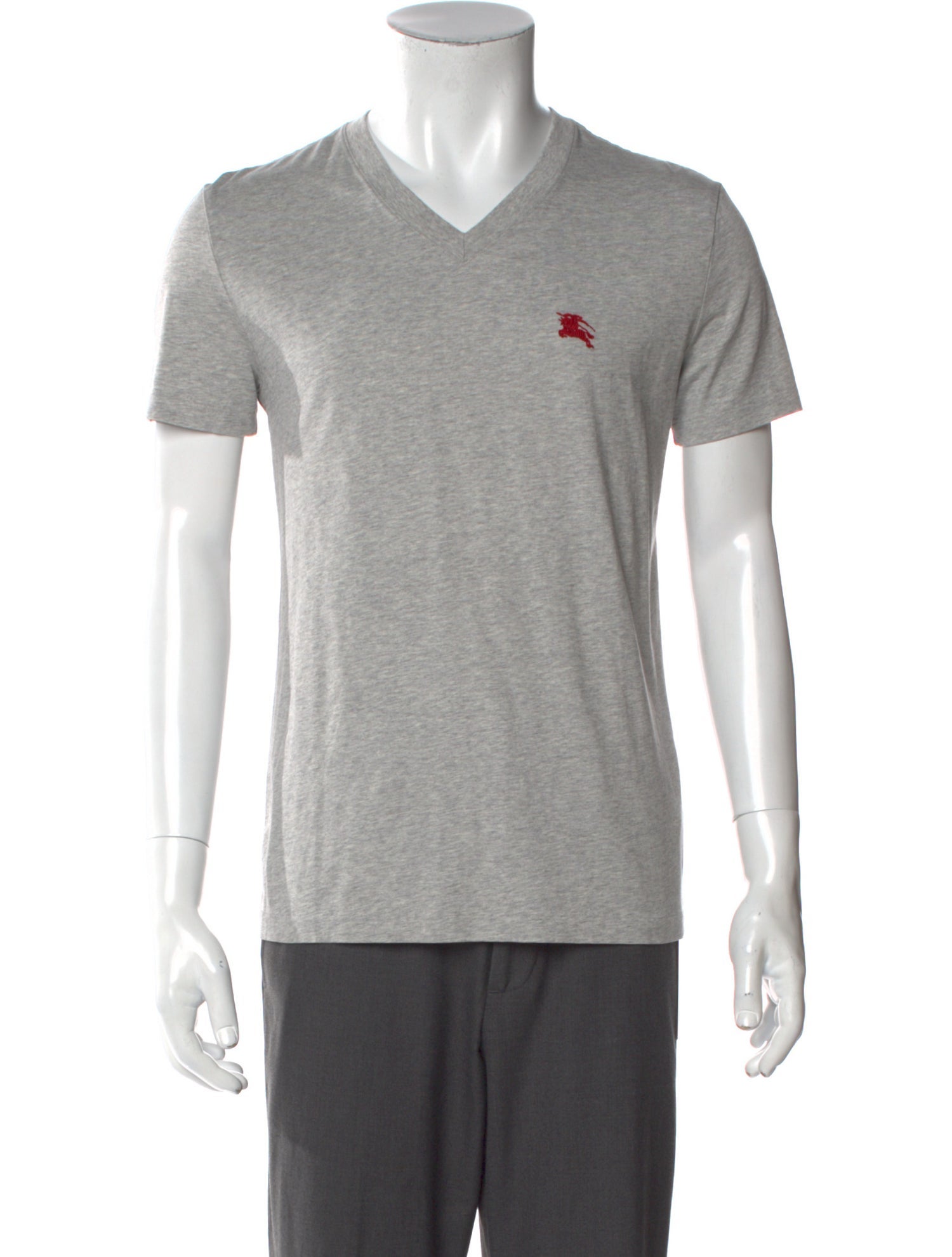 Burberry V-Neck Short Sleeve T-Shirt w/ Tags